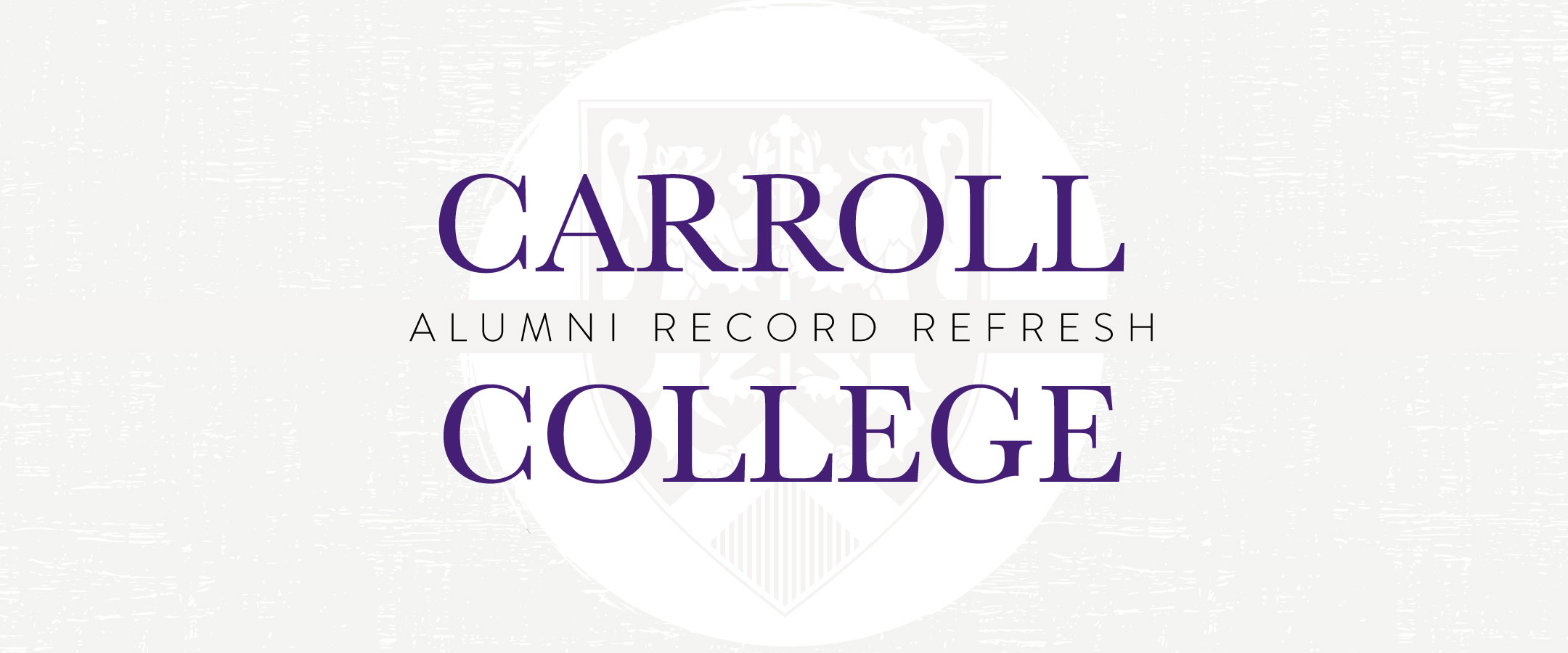 Alumni Record Refresh 2023